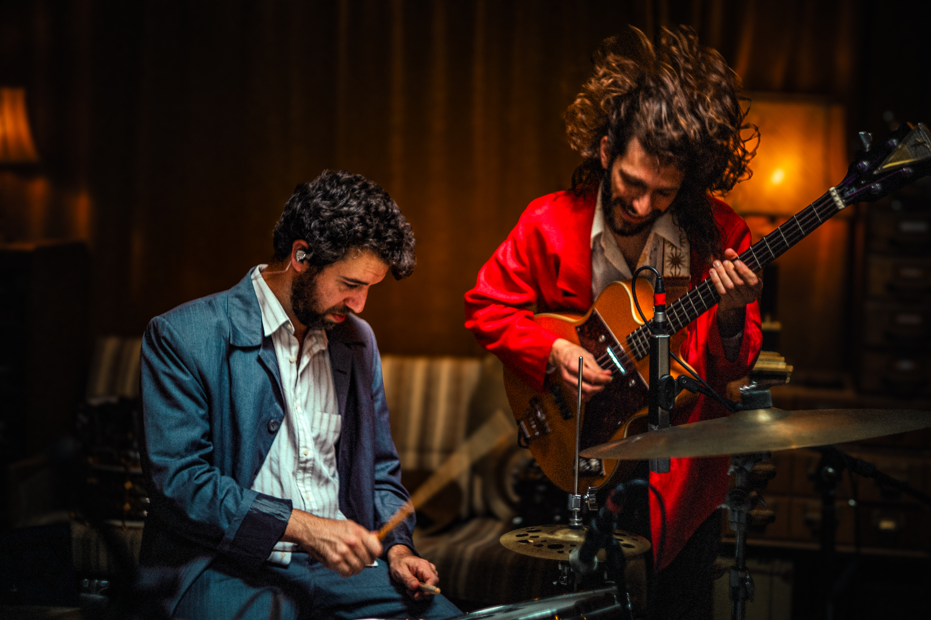 The Running Ducks performing together